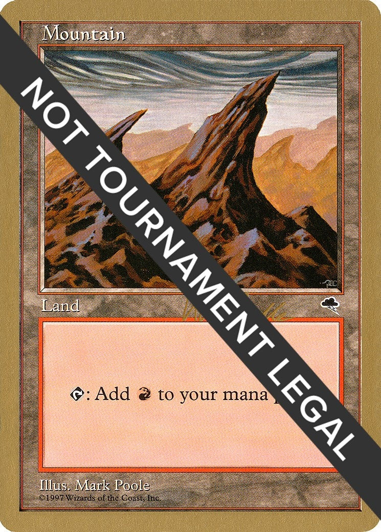 Image for Mountain (Right) - 1999 Kai Budde (TMP) (World Championship Decks) - Magic: The Gathering