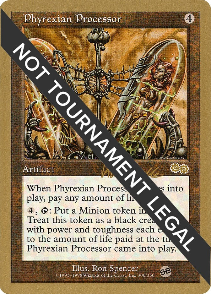 Image for Phyrexian Processor - 1999 Kai Budde (USG) (SB) (World Championship Decks) - Magic: The Gathering
