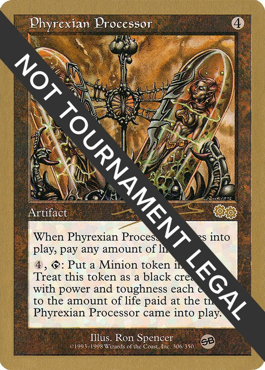 Image for Phyrexian Processor - 2000 Nicolas Labarre (USG) (SB) (World Championship Decks) - Magic: The Gathering