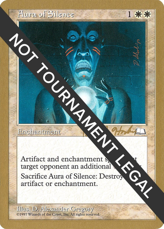 Image for Aura of Silence - 1998 Brian Hacker (WTH) (World Championship Decks) - Magic: The Gathering