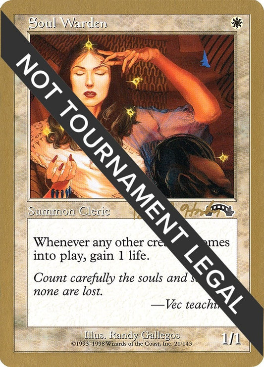 Image for Soul Warden - 1998 Brian Hacker (EXO) (World Championship Decks) - Magic: The Gathering