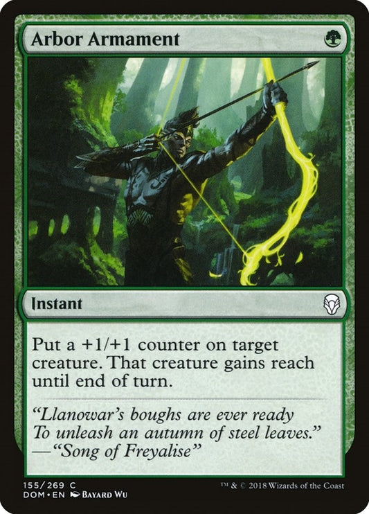 Image for Arbor Armament (155) (Dominaria) - Magic: The Gathering