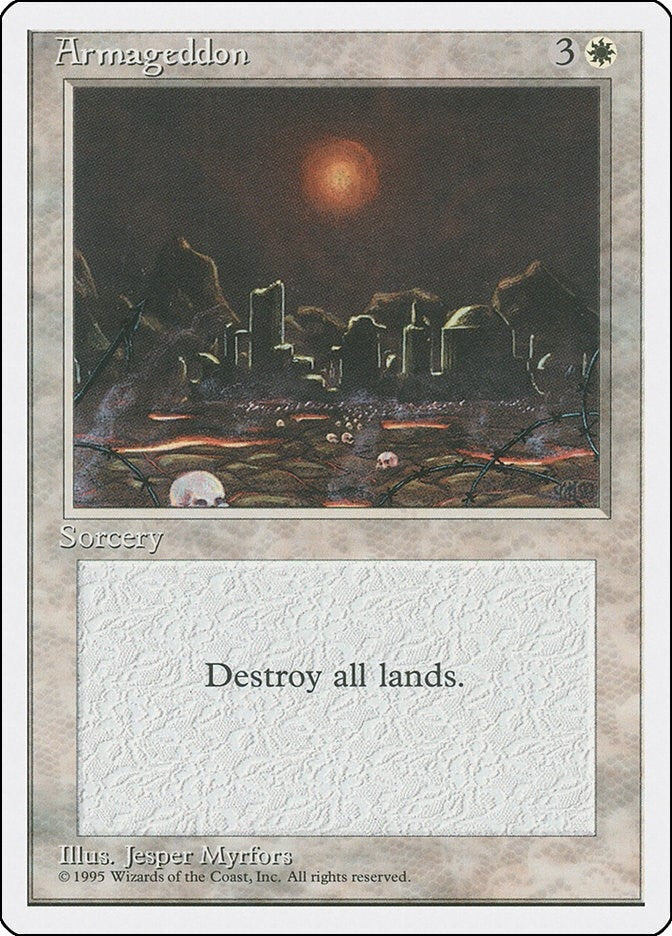 Image for Armageddon (255) (Fourth Edition) - Magic: The Gathering