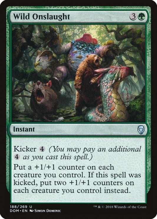 Image for Wild Onslaught (188) (Dominaria) - Magic: The Gathering
