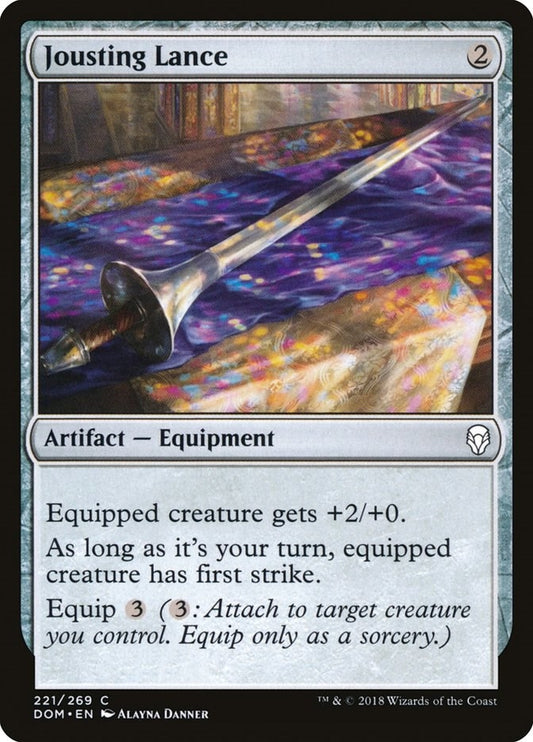 Image for Jousting Lance (221) (Dominaria) - Magic: The Gathering