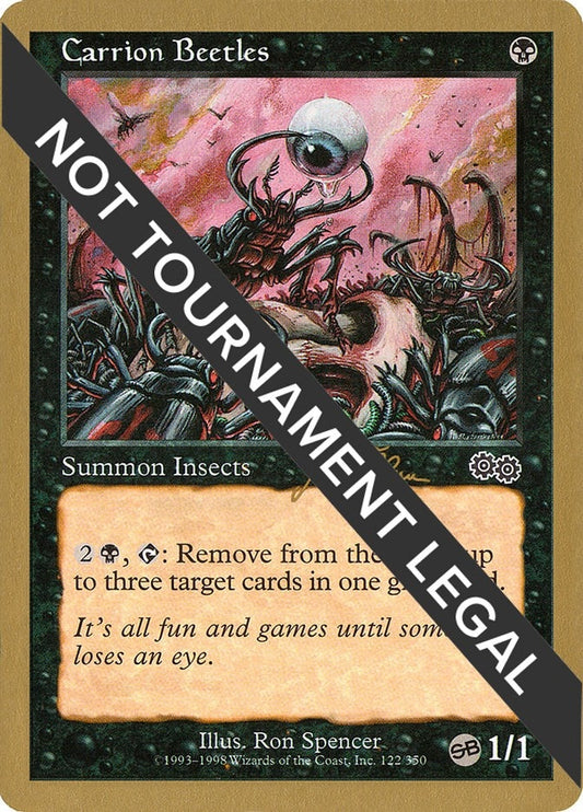 Image for Carrion Beetles - 1999 Jakub Slemr (USG) (SB) (World Championship Decks) - Magic: The Gathering
