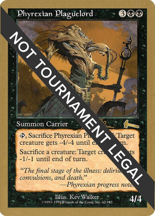 Image for Phyrexian Plaguelord - 1999 Jakub Slemr (ULG) (World Championship Decks) - Magic: The Gathering