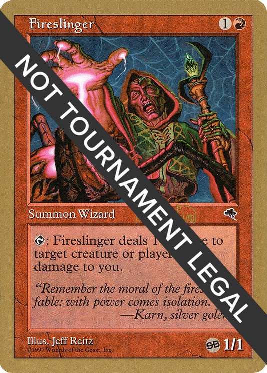 Image for Fireslinger - 1999 Mark Le Pine (TMP) (SB) (World Championship Decks) - Magic: The Gathering