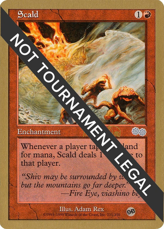 Image for Scald - 1999 Mark Le Pine (USG) (SB) (World Championship Decks) - Magic: The Gathering