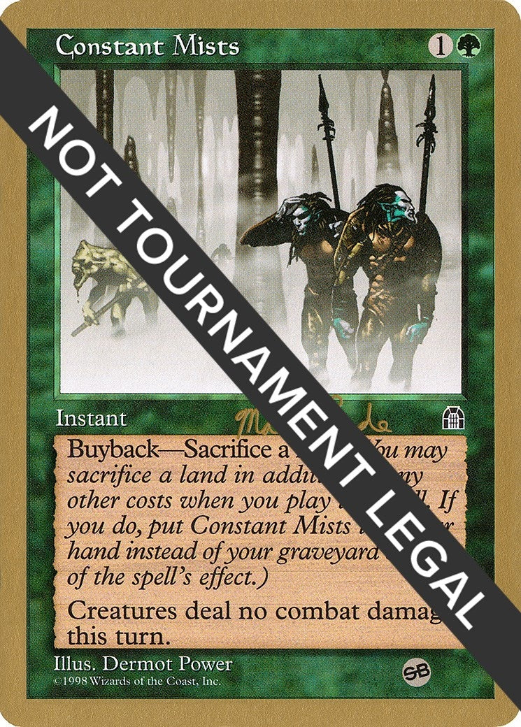 Image for Constant Mists - 1999 Matt Linde (STH) (SB) (World Championship Decks) - Magic: The Gathering