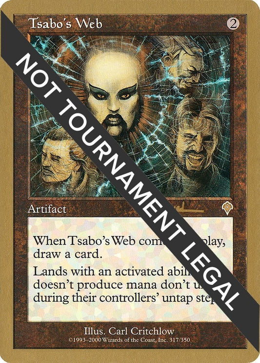 Image for Tsabo's Web - 2001 Antoine Ruel (INV) (World Championship Decks) - Magic: The Gathering