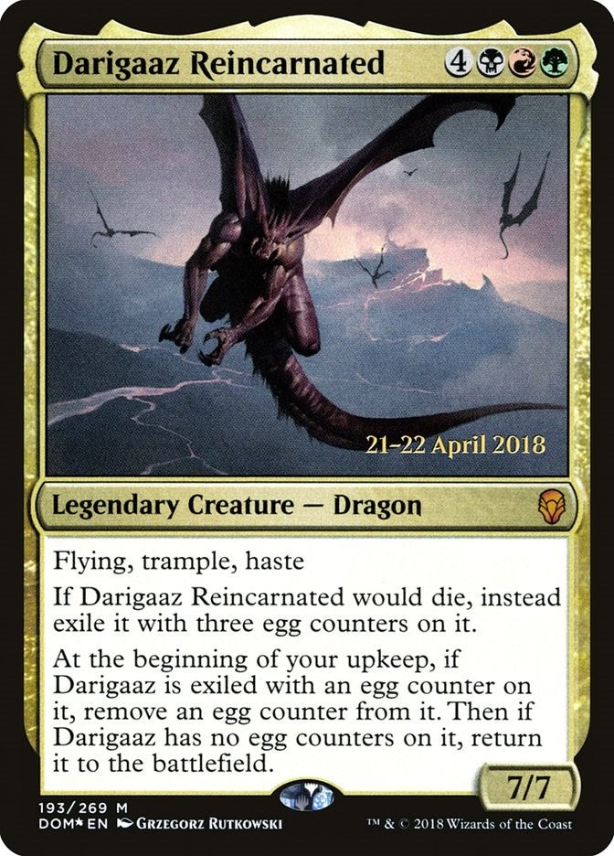 Image for Darigaaz Reincarnated (193) (Prerelease Cards) - Magic: The Gathering