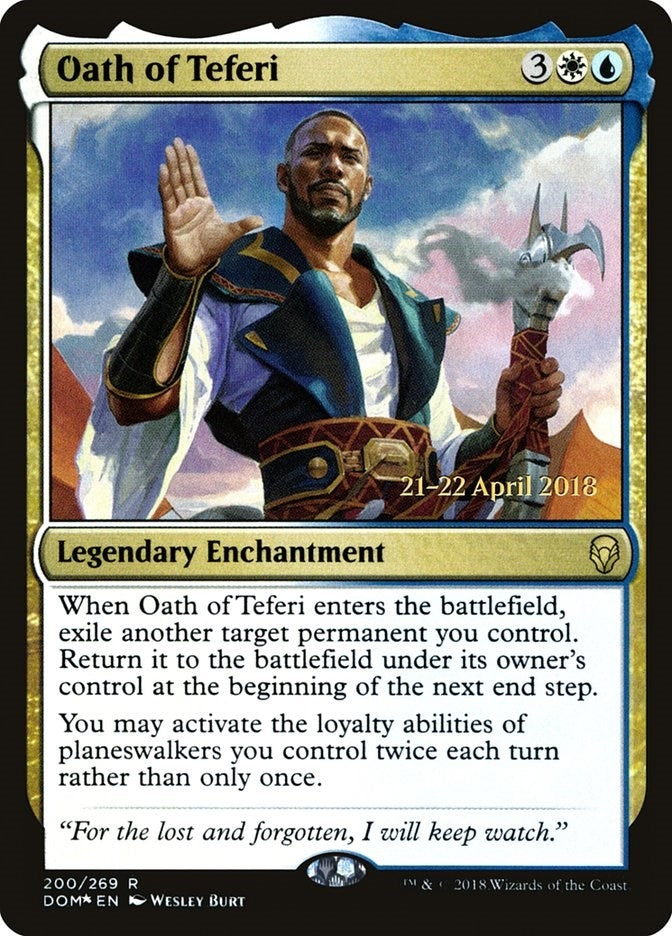 Image for Oath of Teferi (200) (Prerelease Cards) - Magic: The Gathering