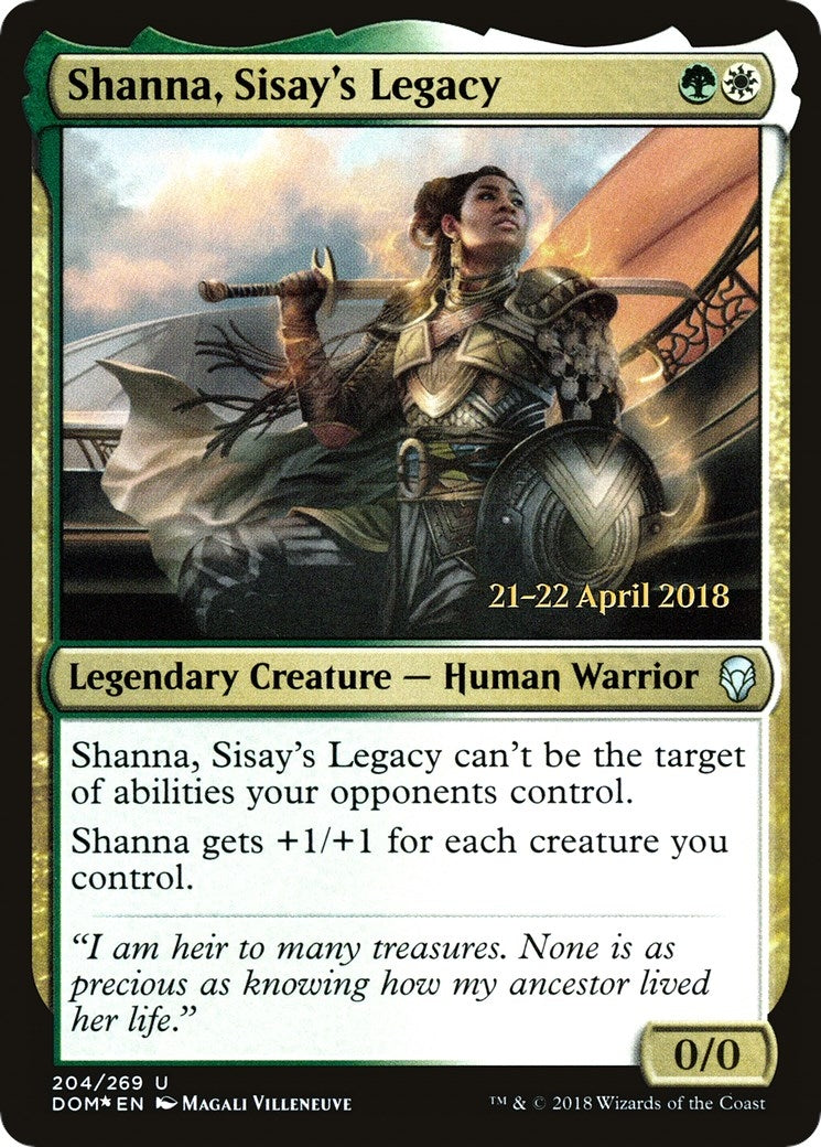 Image for Shanna, Sisay's Legacy (204) (Prerelease Cards) - Magic: The Gathering