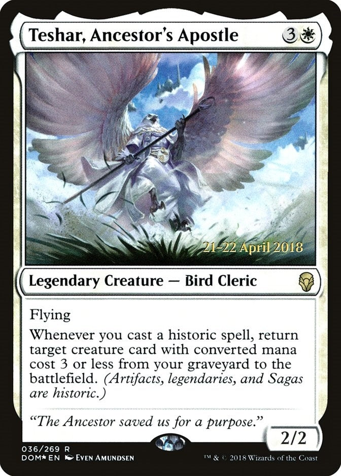 Image for Teshar, Ancestor's Apostle (36) (Prerelease Cards) - Magic: The Gathering