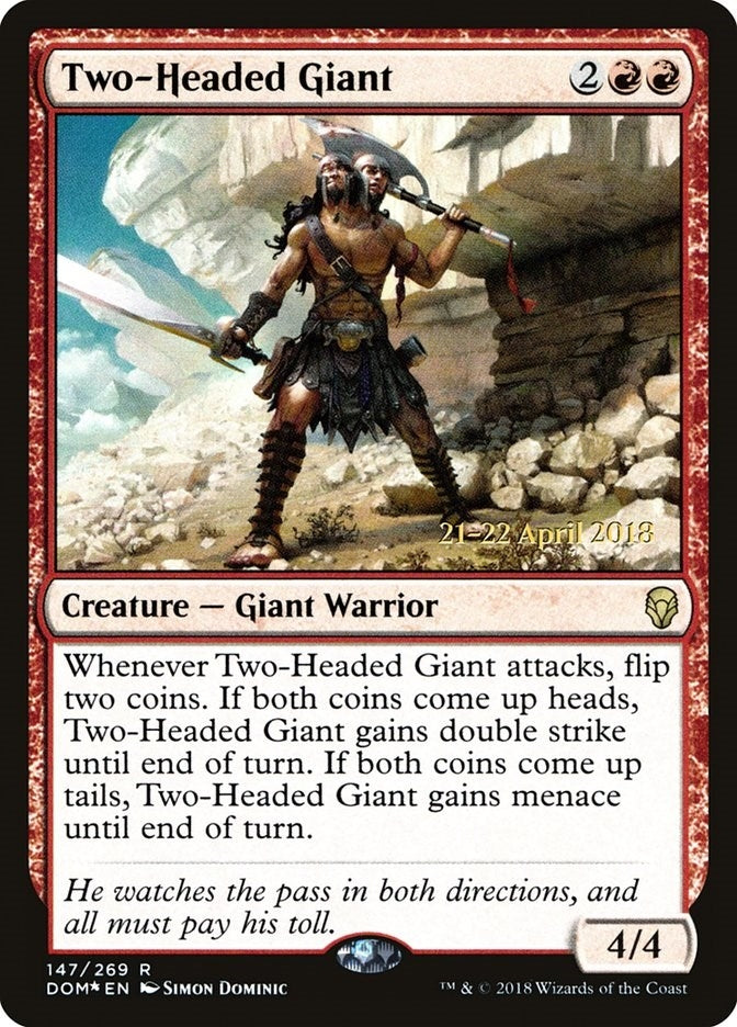 Image for Two-Headed Giant (147) (Prerelease Cards) - Magic: The Gathering