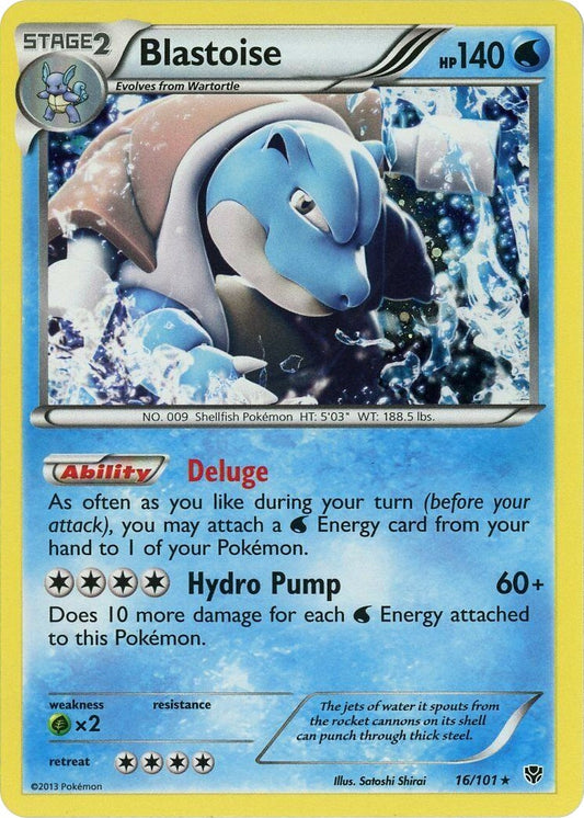 Image for Blastoise - 16/101 (Cosmos Holo) (016/101) (Blister Exclusives) - Pokemon