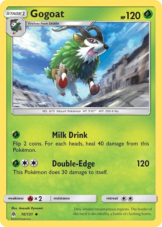 Image for Gogoat (10/131) (SM - Forbidden Light) - Pokemon