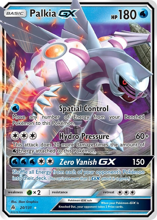 Image for Palkia GX (20/131) (SM - Forbidden Light) - Pokemon