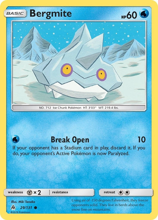 Image for Bergmite (29/131) (SM - Forbidden Light) - Pokemon