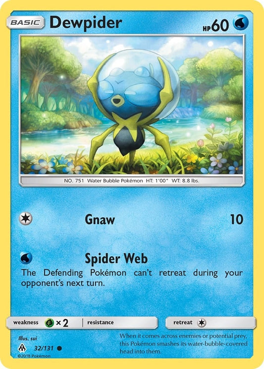 Image for Dewpider (32/131) (SM - Forbidden Light) - Pokemon
