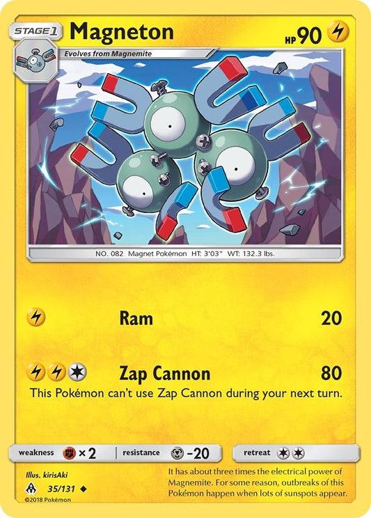 Image for Magneton (35/131) (SM - Forbidden Light) - Pokemon