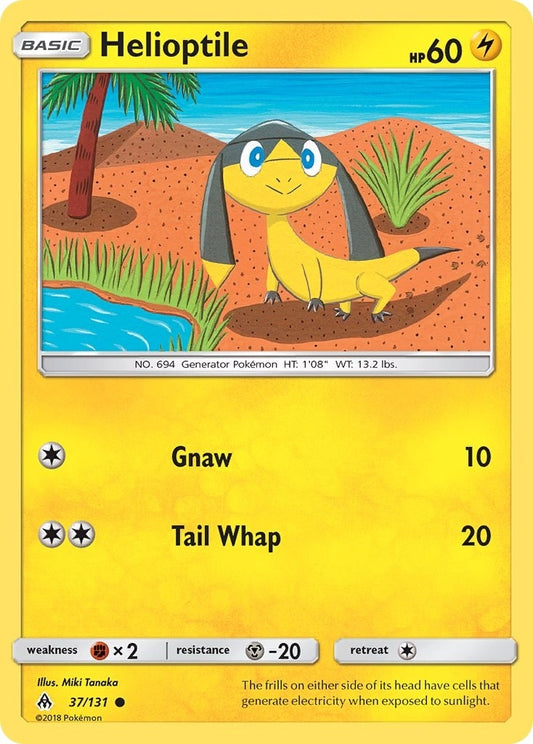 Image for Helioptile (37/131) (SM - Forbidden Light) - Pokemon