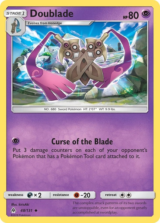 Image for Doublade (48/131) (SM - Forbidden Light) - Pokemon