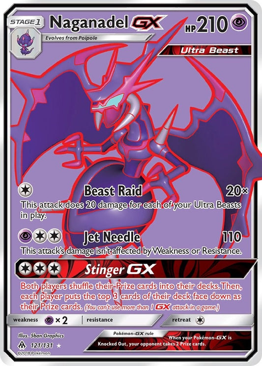 Image for Naganadel GX (Full Art) (121/131) (SM - Forbidden Light) - Pokemon