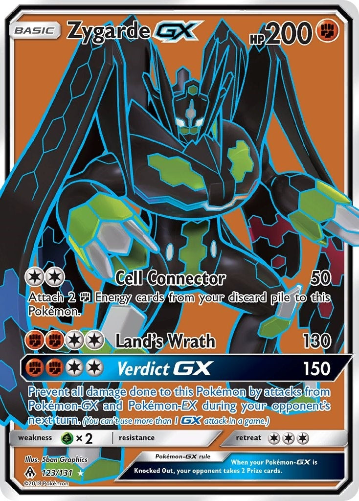 Image for Zygarde GX (Full Art) (123/131) (SM - Forbidden Light) - Pokemon