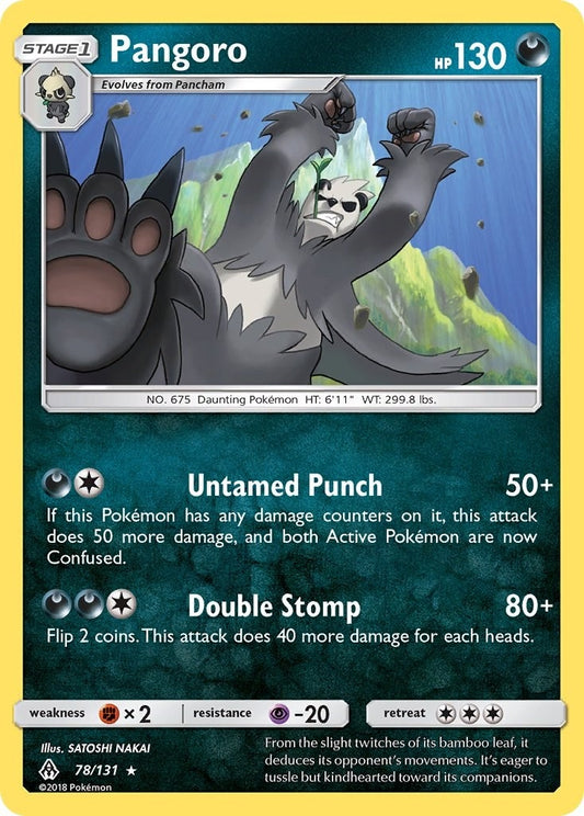Image for Pangoro (78/131) (SM - Forbidden Light) - Pokemon