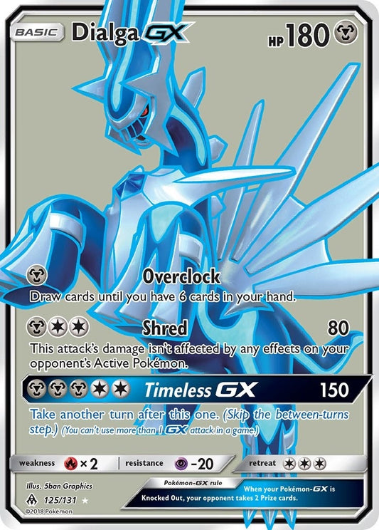 Image for Dialga GX (Full Art) (125/131) (SM - Forbidden Light) - Pokemon