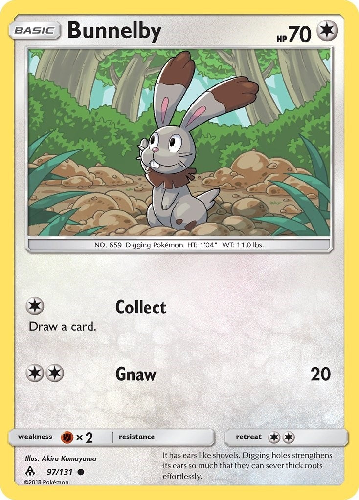Image for Bunnelby (97/131) (SM - Forbidden Light) - Pokemon