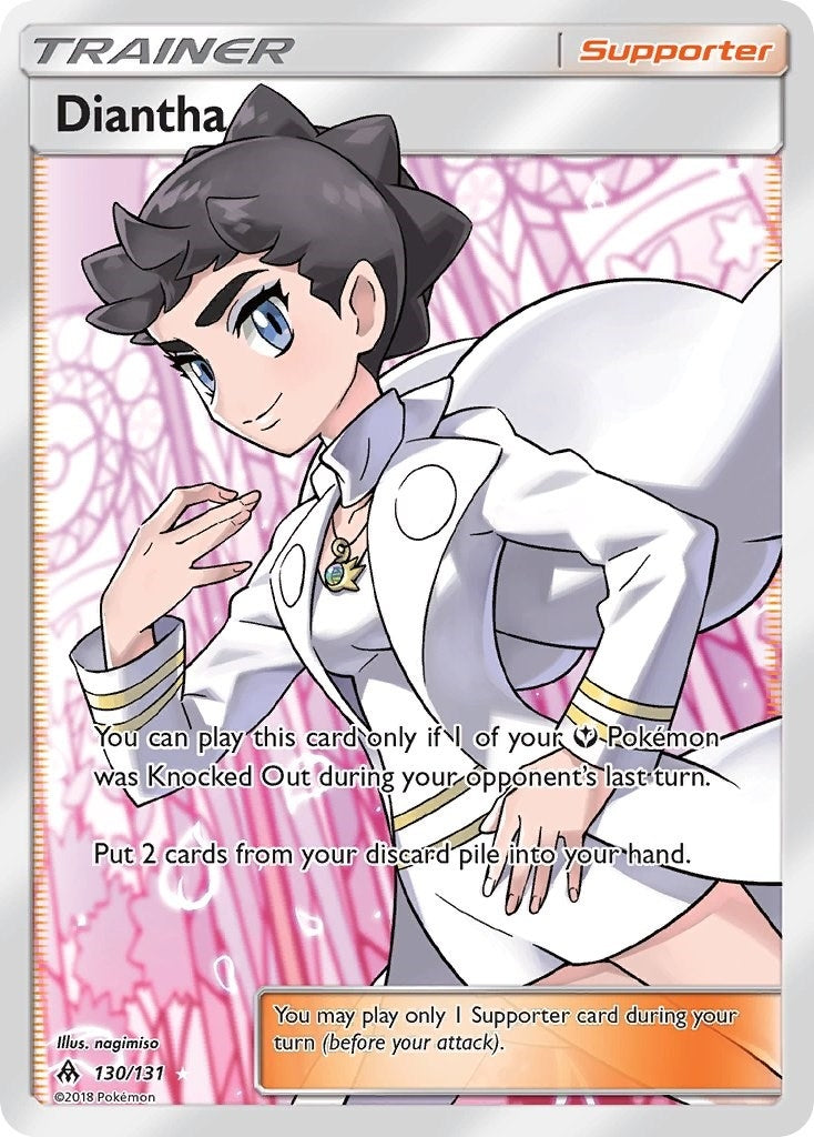 Image for Diantha (Full Art) (130/131) (SM - Forbidden Light) - Pokemon