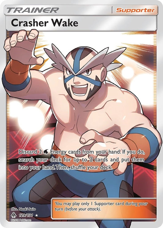 Image for Crasher Wake (Full Art) (129/131) (SM - Forbidden Light) - Pokemon