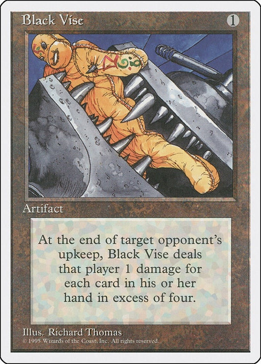 Image for Black Vise (317) (Fourth Edition) - Magic: The Gathering