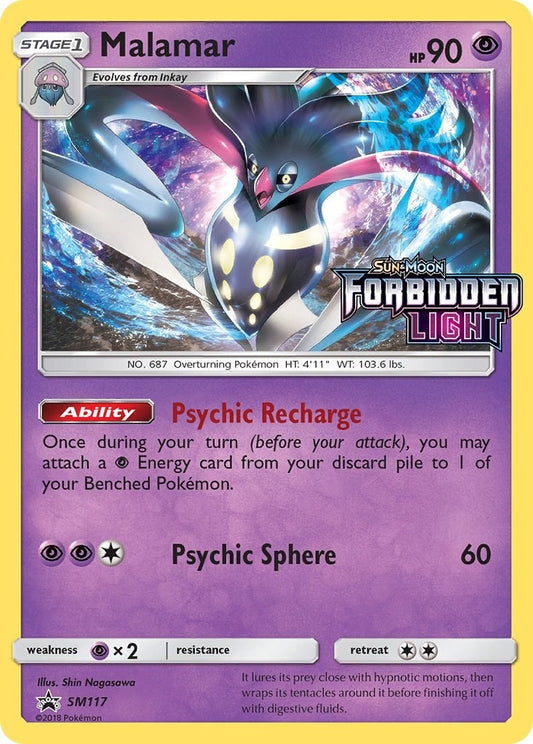 Image for Malamar - SM117 (Prerelease) (SM117) (SM Promos) - Pokemon