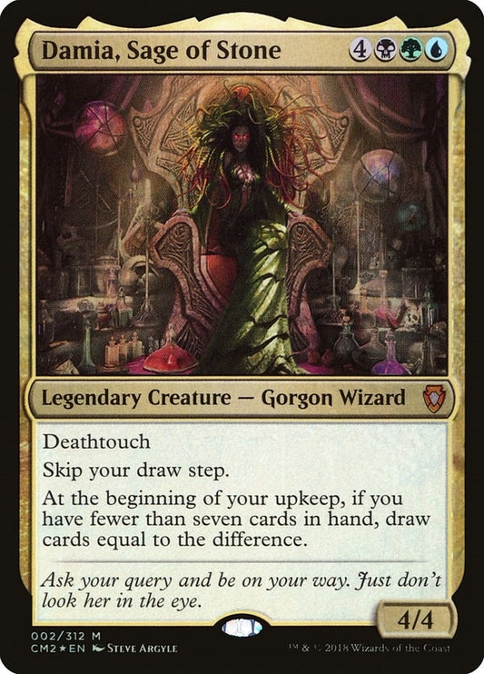 Image for Damia, Sage of Stone (2) (Commander Anthology Volume II) - Magic: The Gathering