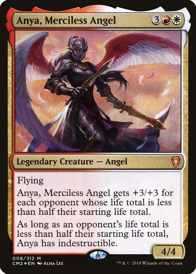 Image for Anya, Merciless Angel (8) (Commander Anthology Volume II) - Magic: The Gathering