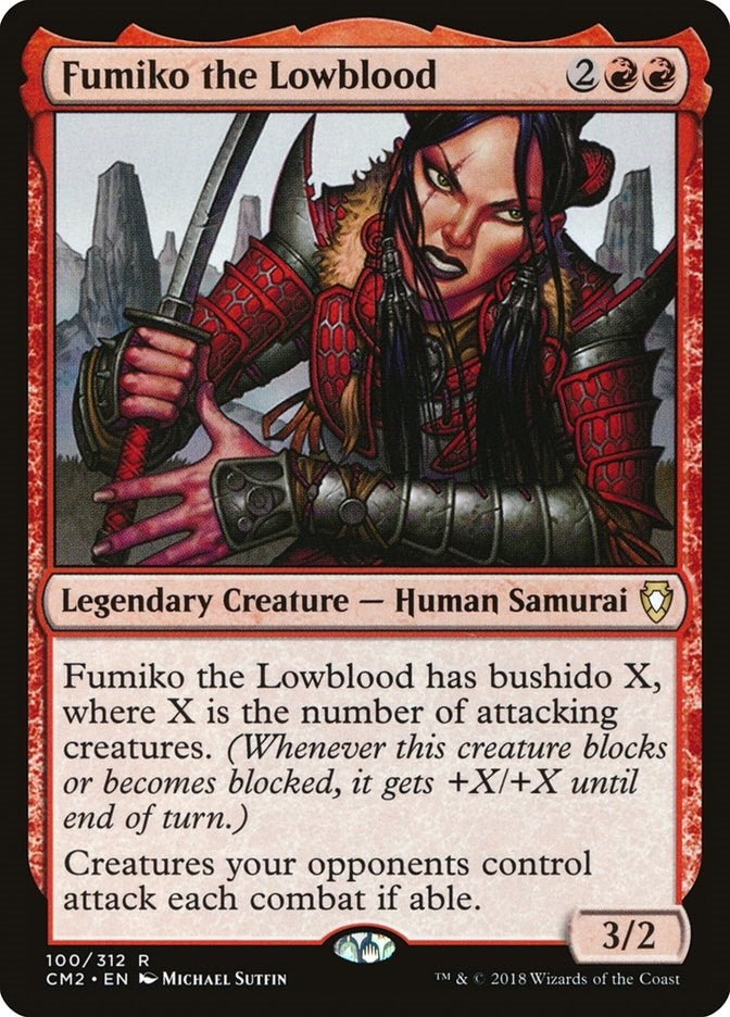Image for Fumiko the Lowblood (100) (Commander Anthology Volume II) - Magic: The Gathering