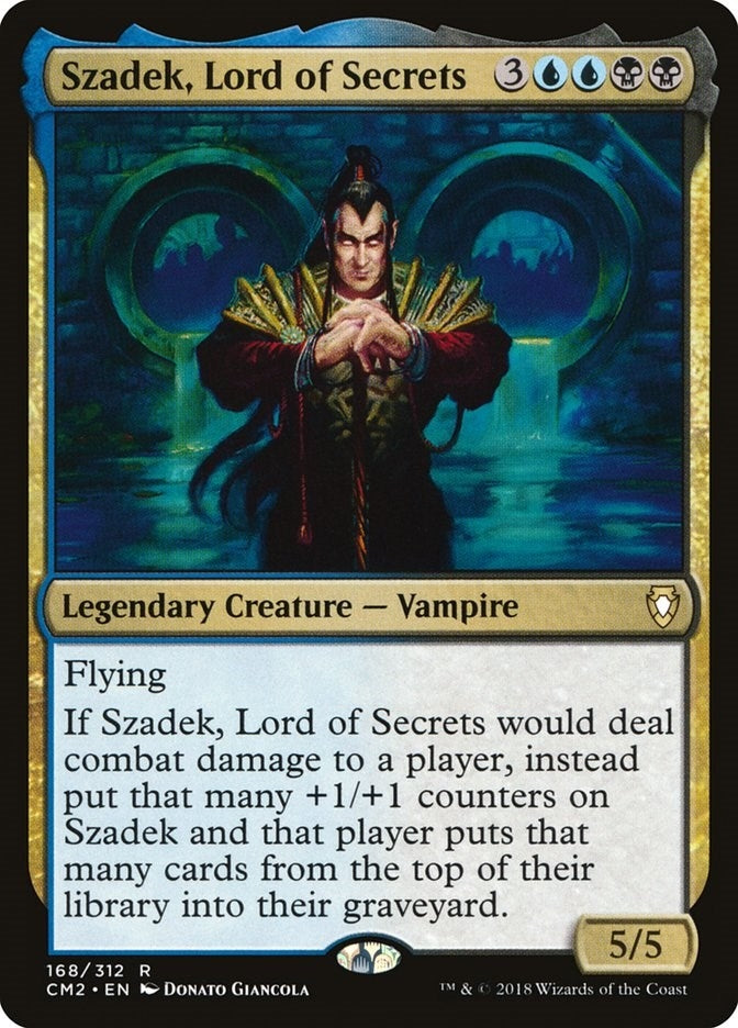 Image for Szadek, Lord of Secrets (168) (Commander Anthology Volume II) - Magic: The Gathering