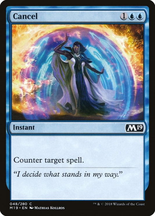 Image for Cancel (48) (Core Set 2019) - Magic: The Gathering