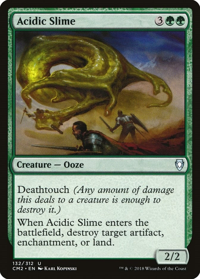 Image for Acidic Slime (132) (Commander Anthology Volume II) - Magic: The Gathering