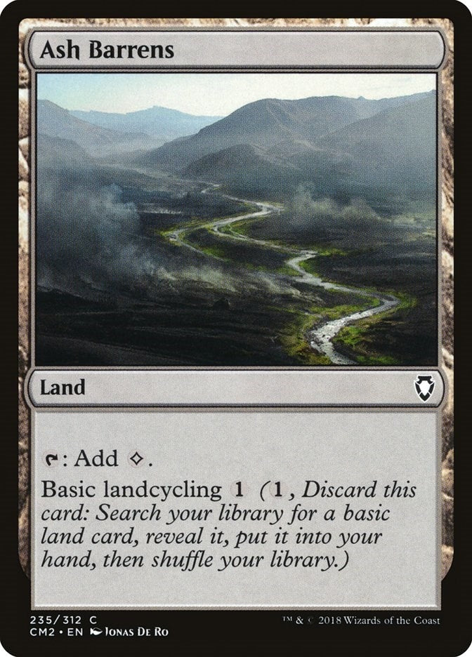 Image for Ash Barrens (235) (Commander Anthology Volume II) - Magic: The Gathering