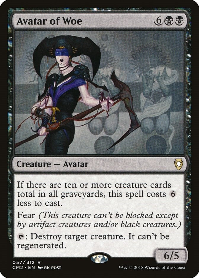 Image for Avatar of Woe (57) (Commander Anthology Volume II) - Magic: The Gathering