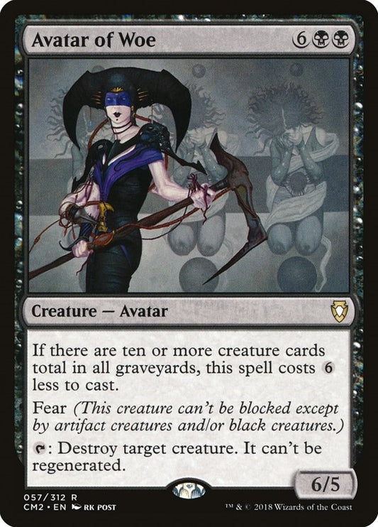 Image for Avatar of Woe (57) (Commander Anthology Volume II) - Magic: The Gathering