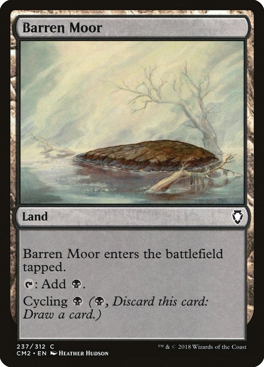 Image for Barren Moor (237) (Commander Anthology Volume II) - Magic: The Gathering
