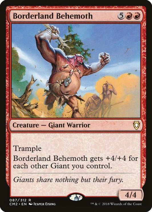 Image for Borderland Behemoth (Commander Anthology Volume II) - Magic: The Gathering