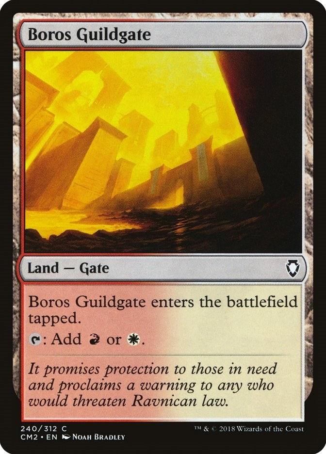 Image for Boros Guildgate (240) (Commander Anthology Volume II) - Magic: The Gathering