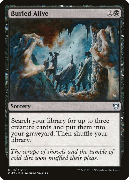 Image for Buried Alive (59) (Commander Anthology Volume II) - Magic: The Gathering